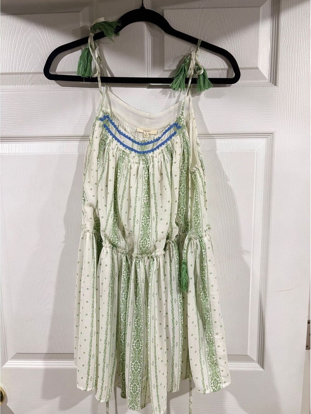 #178 Easel boho top